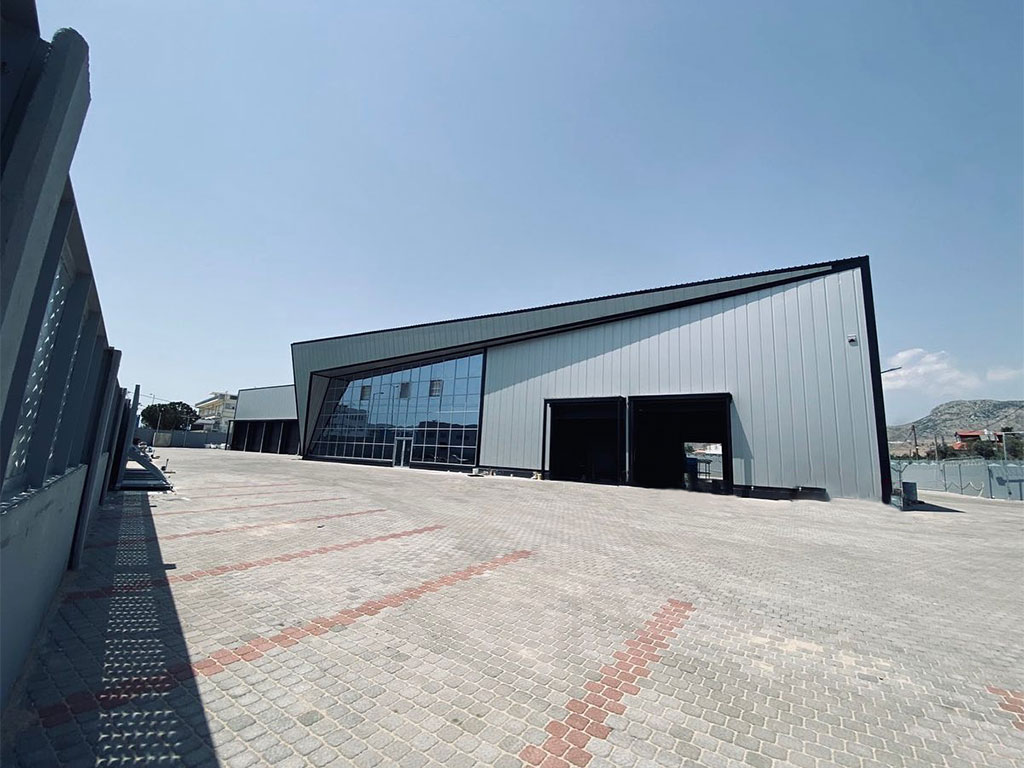 Μεταλλικο κτήριο - Βιομηχανική εγκατασταση